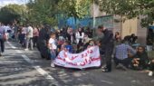 تجمع جمعی از خانواده‌ های بیماران SMA مقابل سازمان غذا و دارو