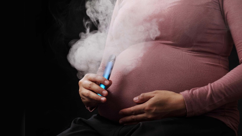 هشدار تازه پزشکی: تأثیر مایعات ویپ بدون نیکوتین بر رشد جمجمه جنین