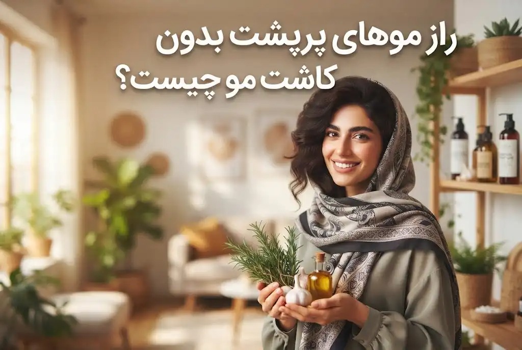 راز موهای پرپشت بدون کاشت مو چیست؟